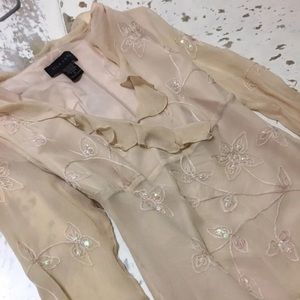 Woman’s vintage beaded Blouse